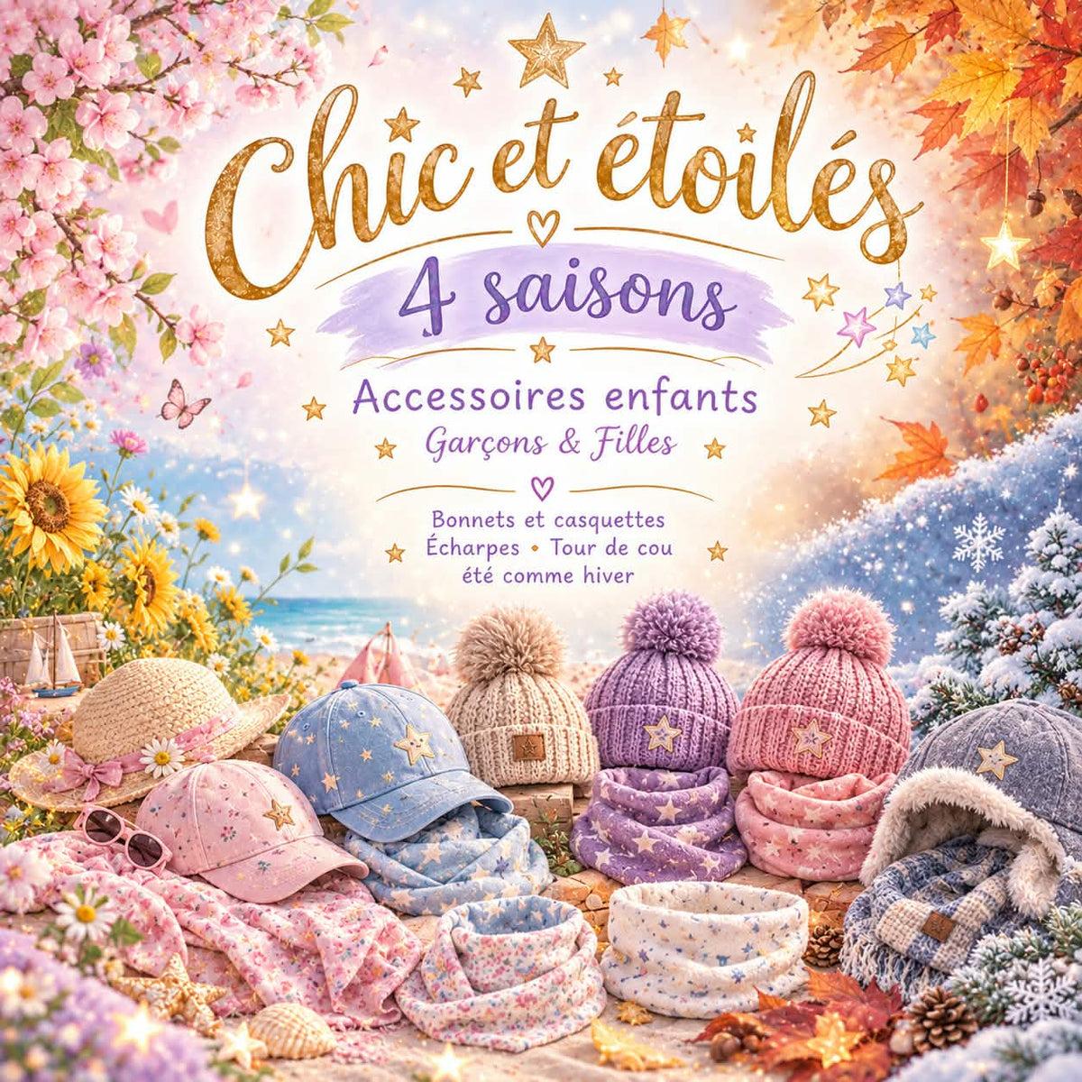 Chic et étoilés – des accessoires mode pour vos minis