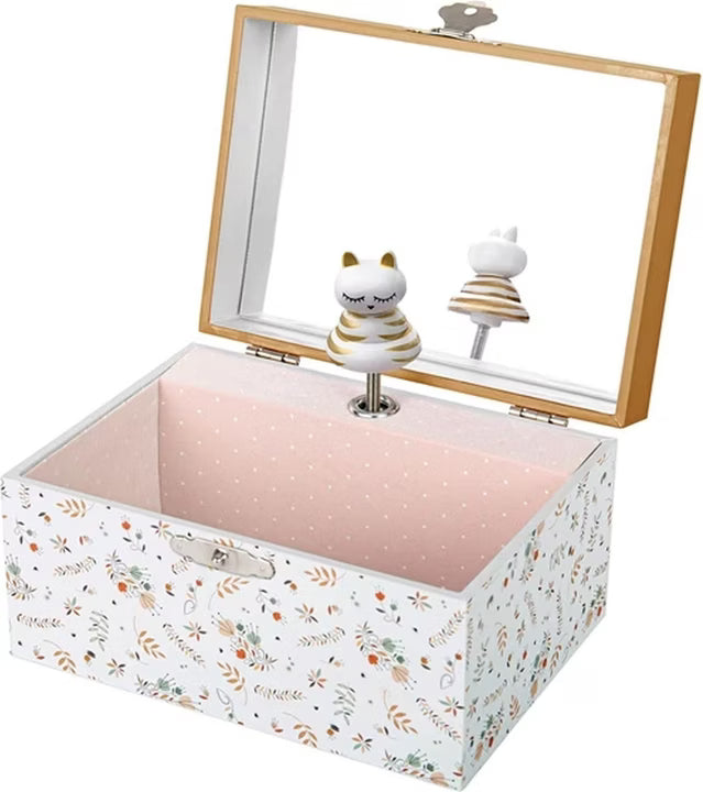 Coffret musical Lutin Petit Pois – Chat sur Bicyclette