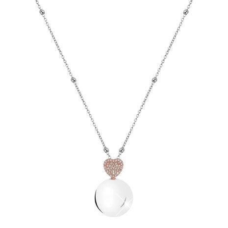Bola de Grossesse Charm Perle Cœur Cristal