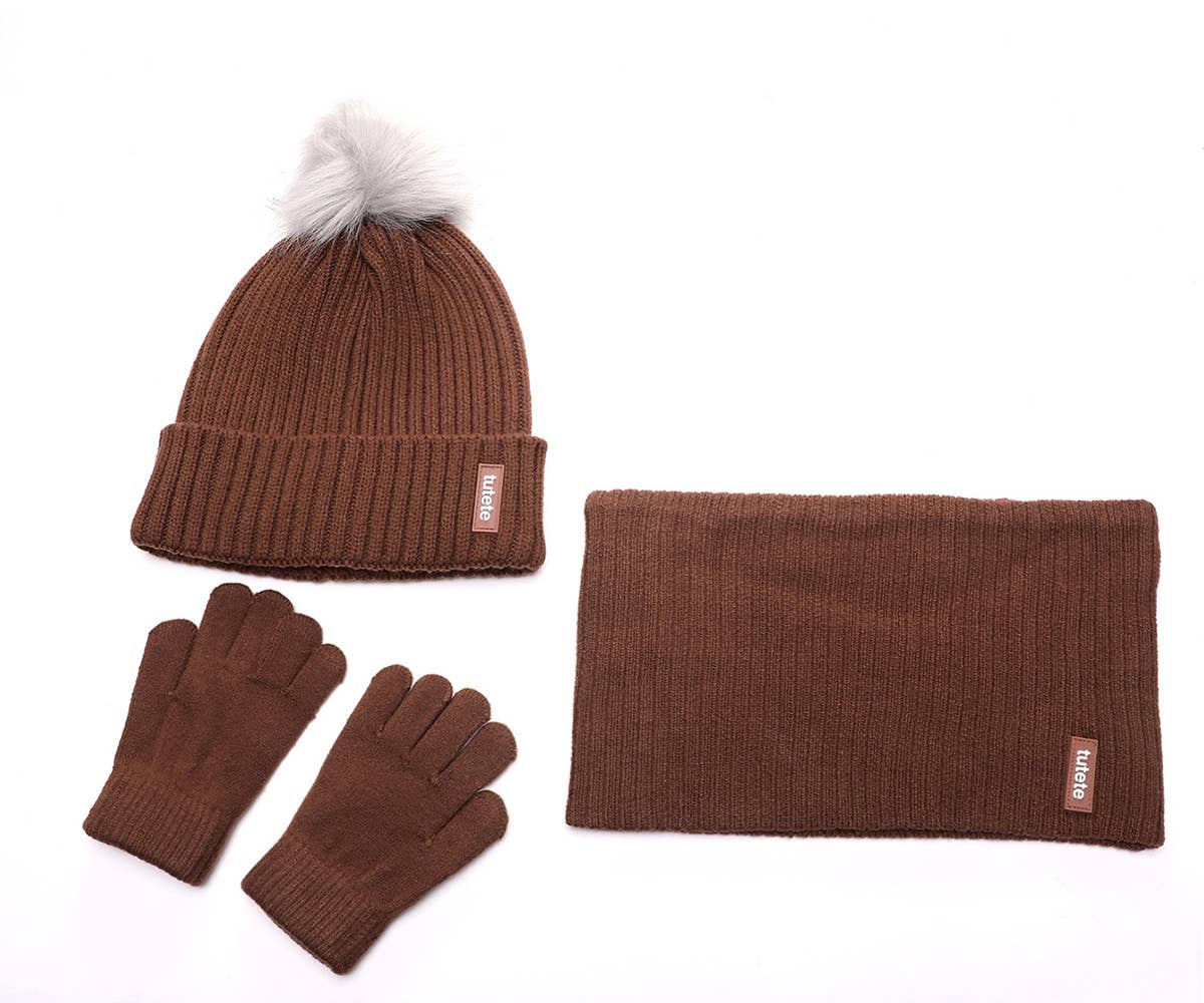 Kit trio marron