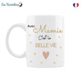 Mug Avec Mamie C'est La Belle Vie