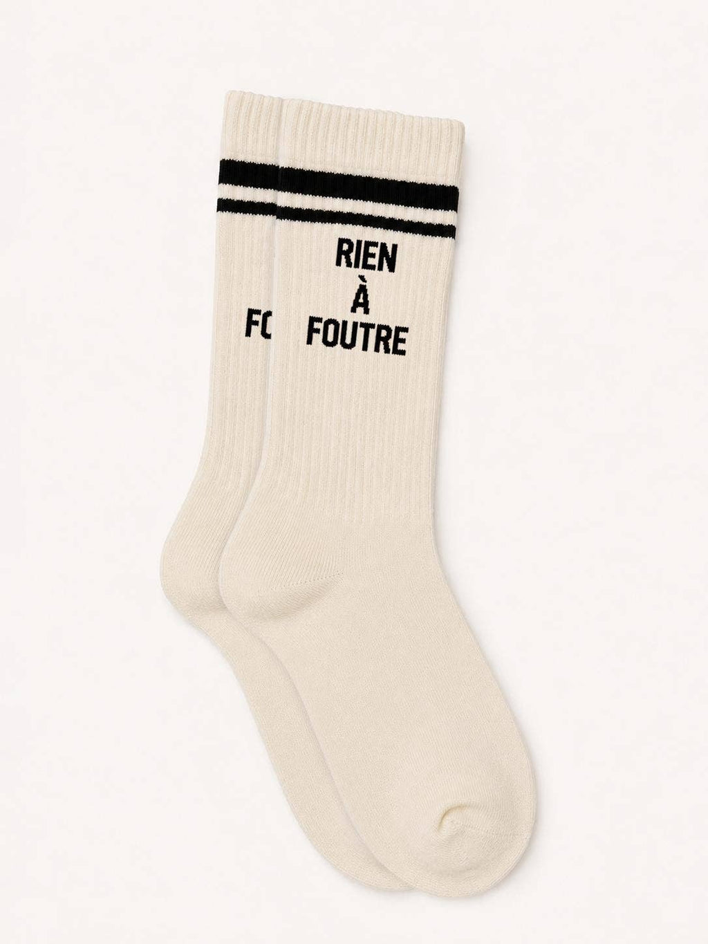 Chaussette Homme RIEN A FOUTRE - NOIR