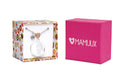 Bola mamijux Charm Cœur Or Rose avec Empreintes de Pieds de Bébé