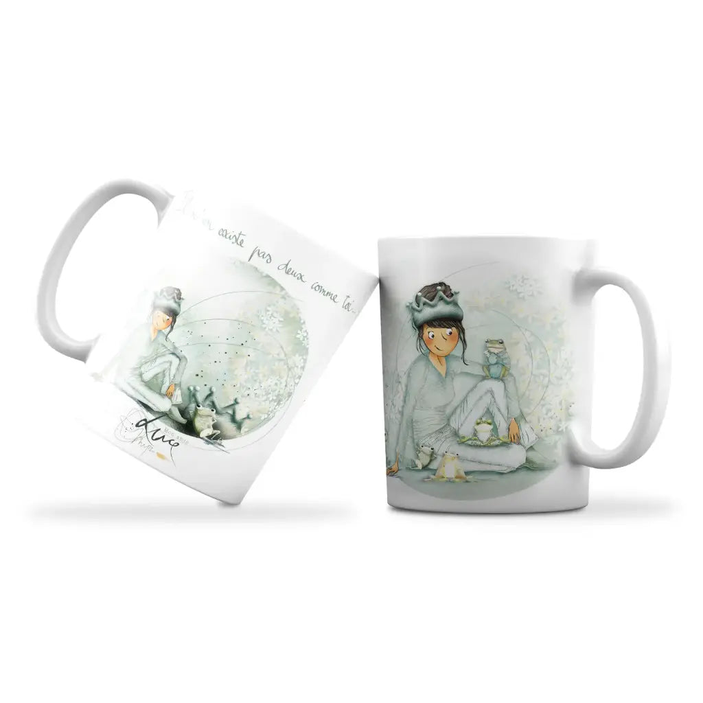 Mug Il n’en existe pas deux comme toi – Mon Amie Luce, finition MAT