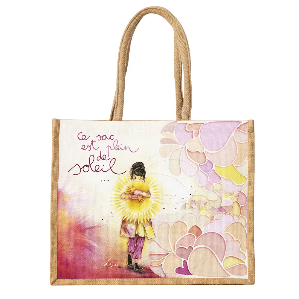 Cabas petit format – Ce sac est plein de soleil – Mon Amie Luce