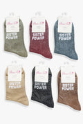 Chaussettes brillantes : Sister Power /36-41