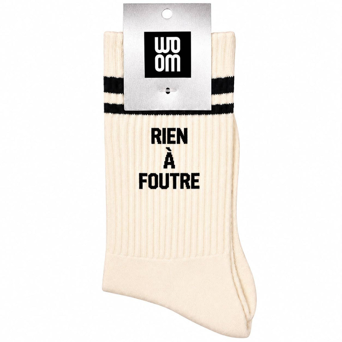 Chaussette Homme RIEN A FOUTRE - NOIR