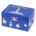Boîte à bijoux musicale Le Petit Prince – vue de jour, fond bleu étoilé