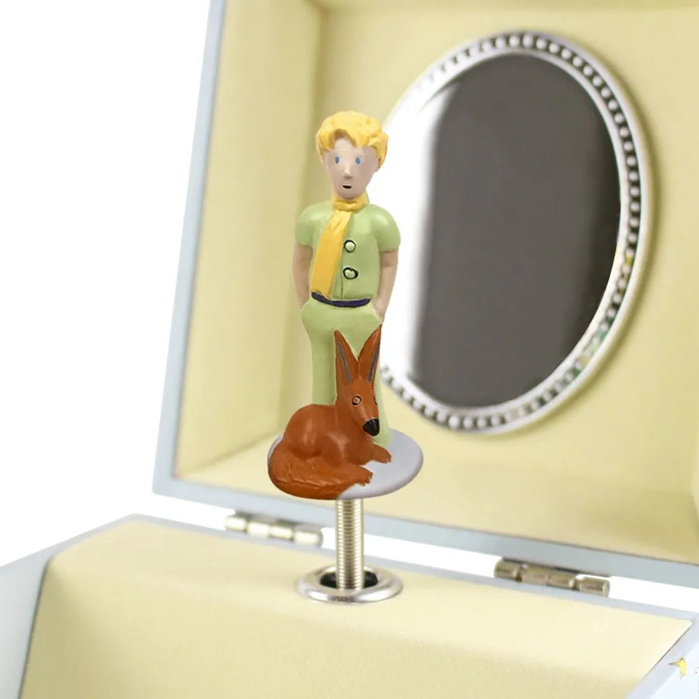 Boîte à musique cube Le Petit Prince – Jardin – Phosphorescente
